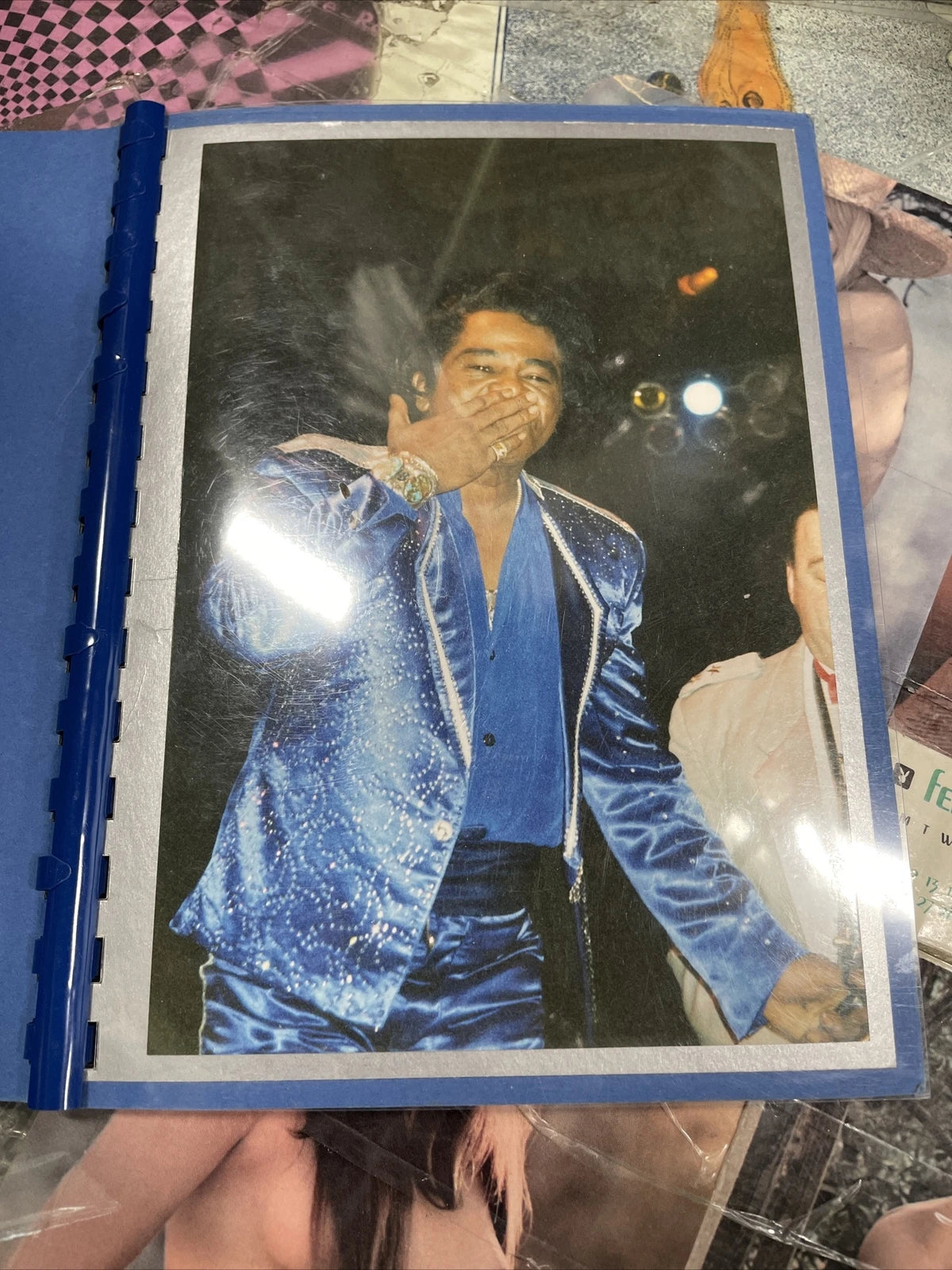James Brown Live Nov. 20th 1998 Bielefeld, Germany Booklet And Photos