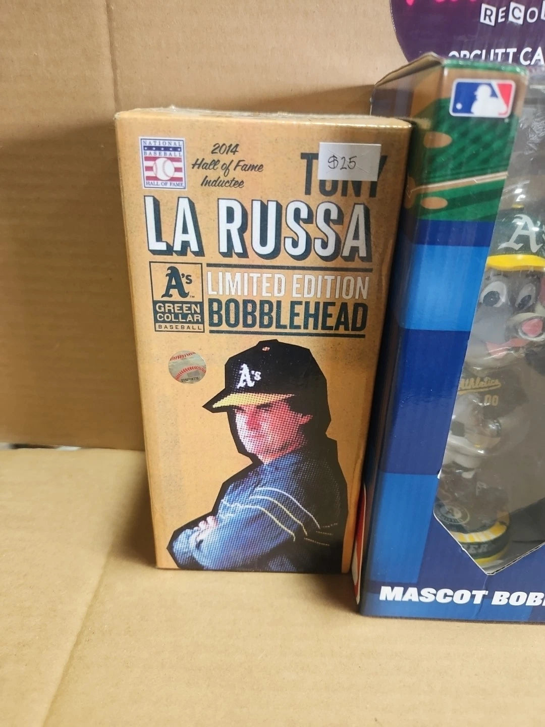 Oakland A’s Bobblehead Lot Of 7 Vintage Donaldson Hunter Giambi See Descrip
