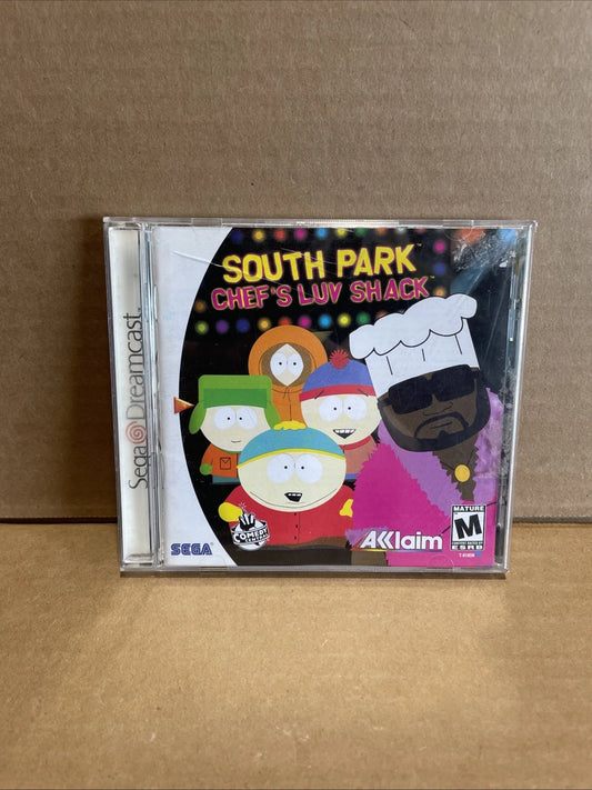 South Park: Chef's Luv Shack (Sega Dreamcast) CIB COMPLETE & TESTED