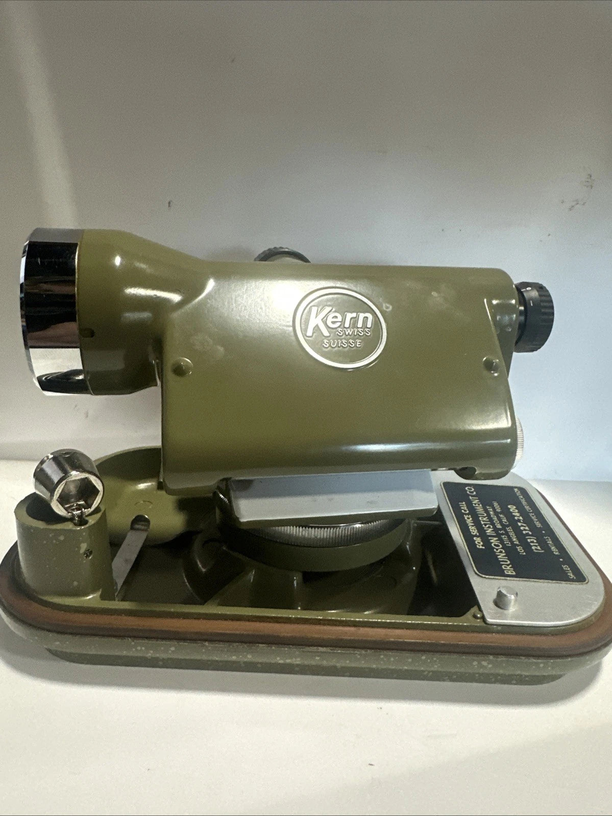 Rare Vintage Kern Swiss With Plaque