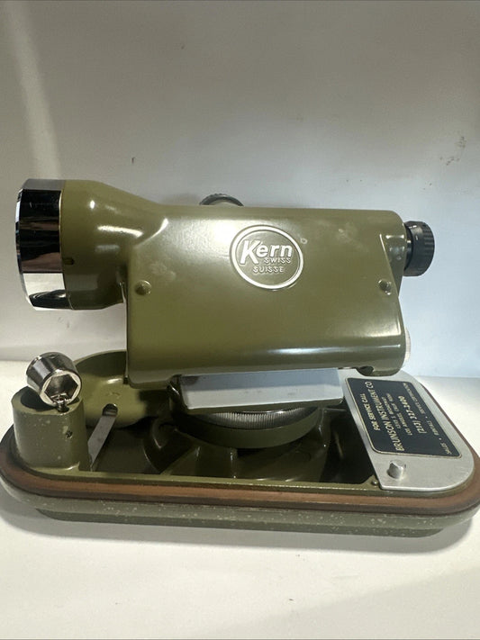 Rare Vintage Kern Swiss With Plaque