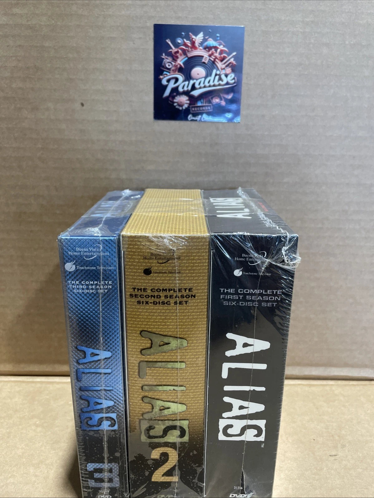 Alias Complete Series DVDs New Sealed Seasons 1-3 Jennifer Garner