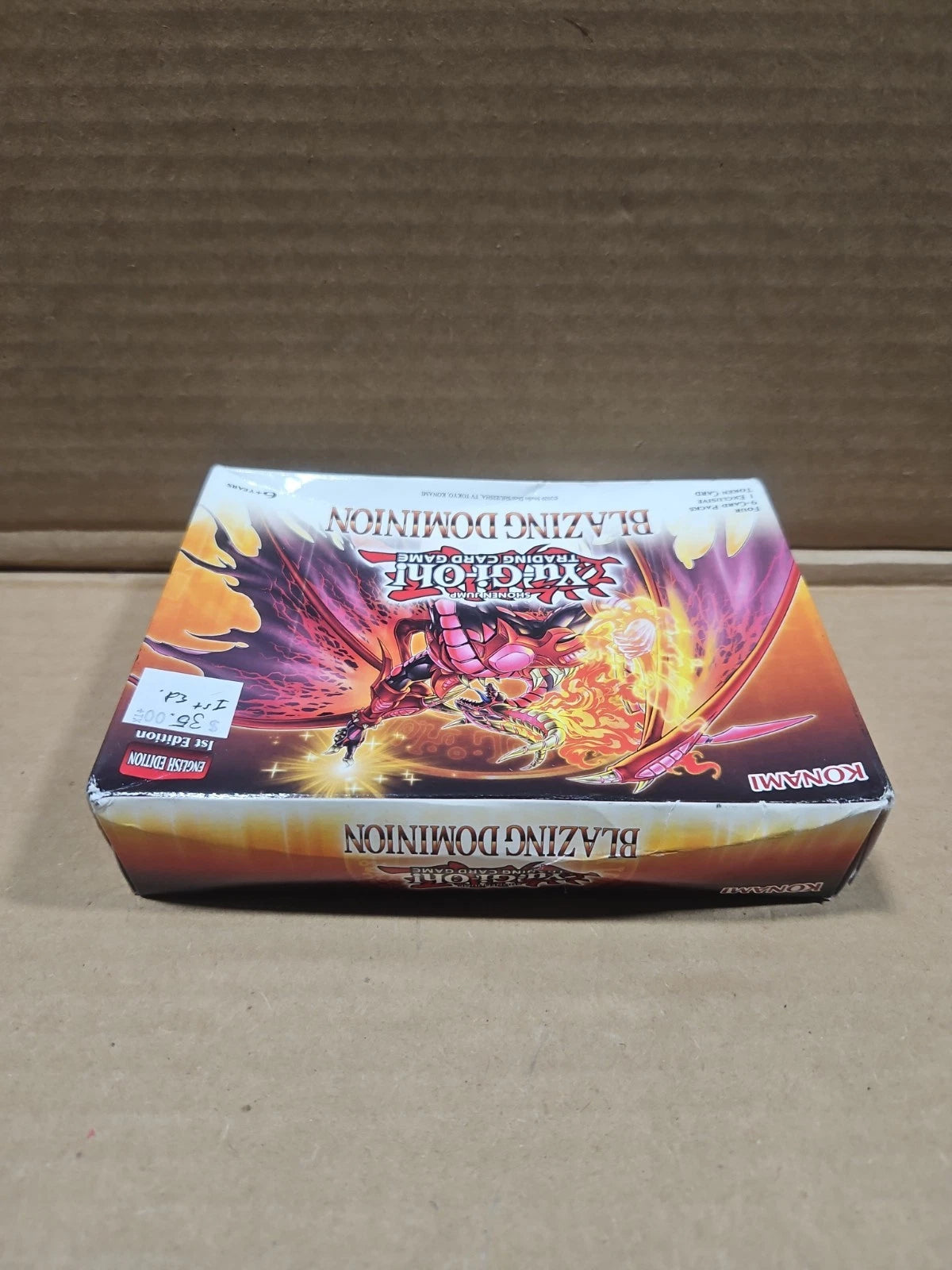 Yu-Gi-Oh! Blazing Dominion Box English 1st Edition Factory Sealed