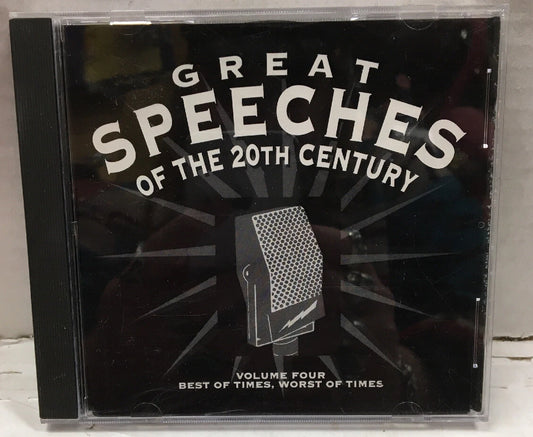 Great Speeches Of The 20TH Century Vol.4 CD