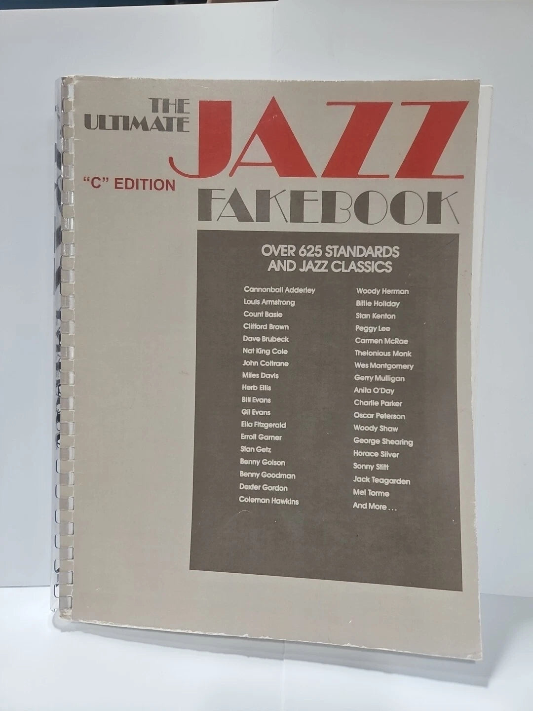 The Ultimate Jazz Fake Book Sheet Music C Edition 625 Songs - Hal Leonard