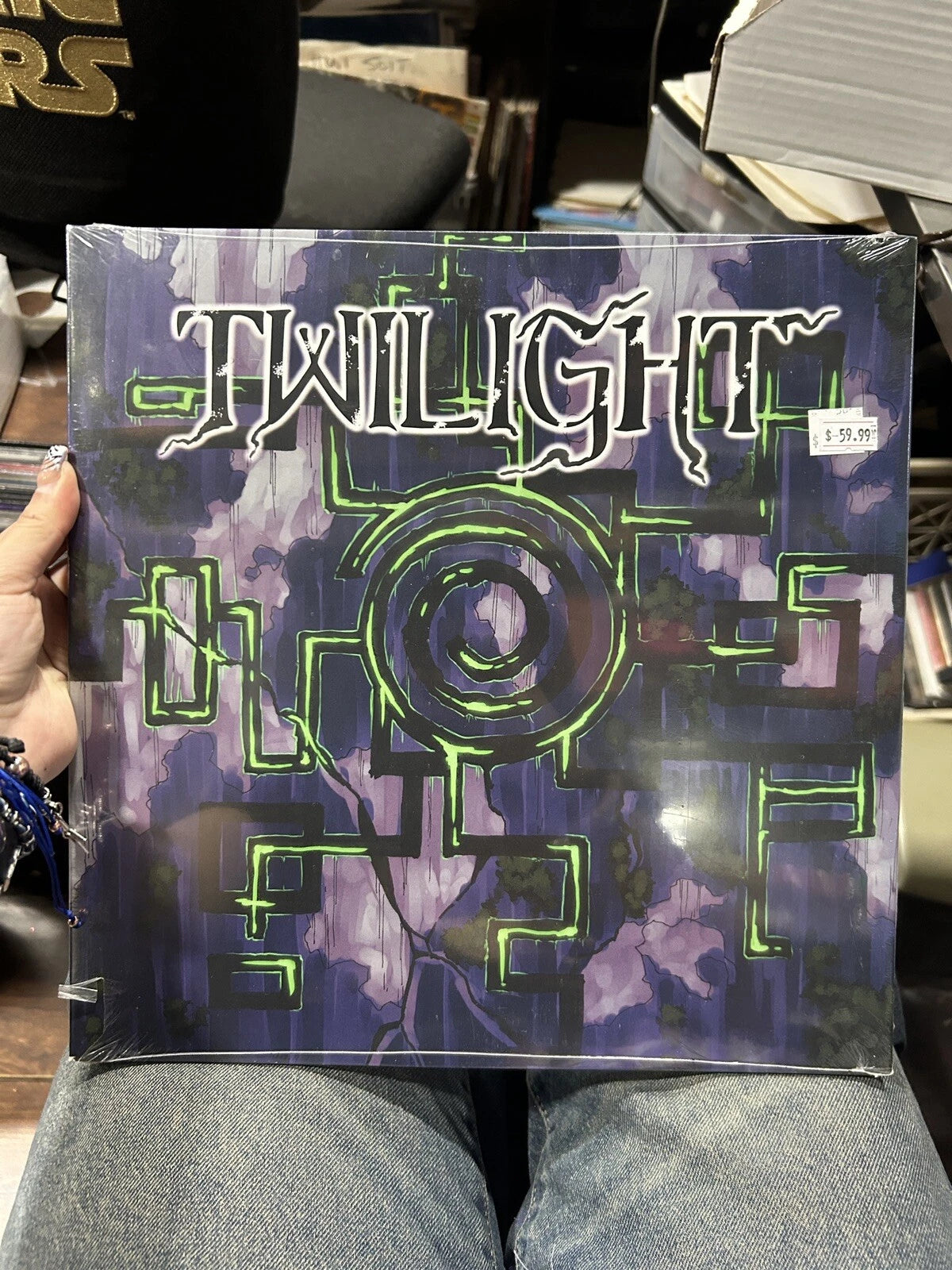 Twilight Lp Blue and Purple Splatter