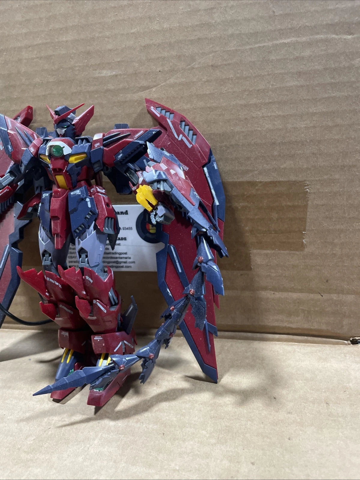 Bandai Gundam Wing RG 1/144 Gundam Epyon Model Kit No Box No Manual Incomplete