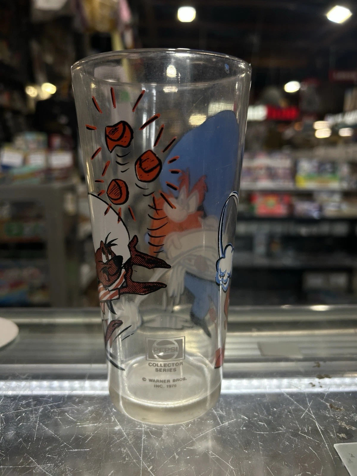 1976 LOONEY TUNES YOSEMITE SAM & SPEEDY GONZALES PEPSI CUP
