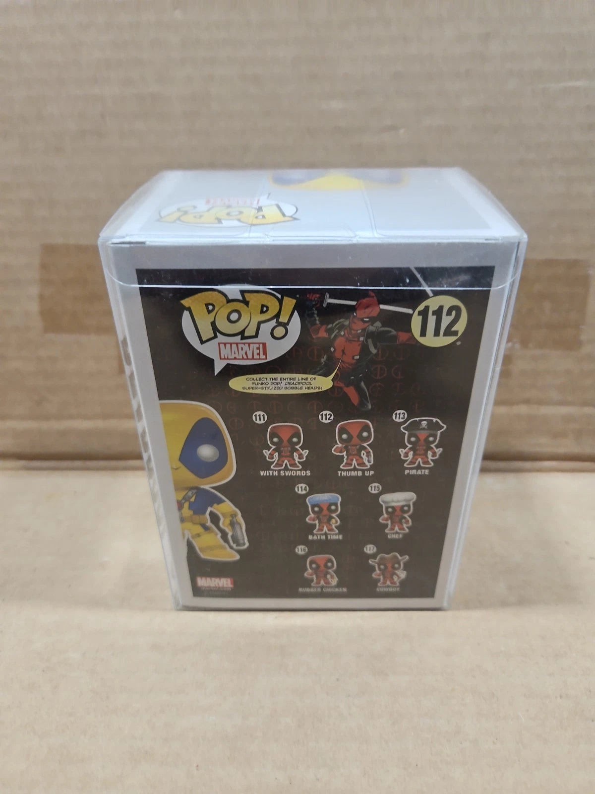 DEADPOOL 112 Vaulted Amazon FUNKO POP MARVEL w/PROTECTOR