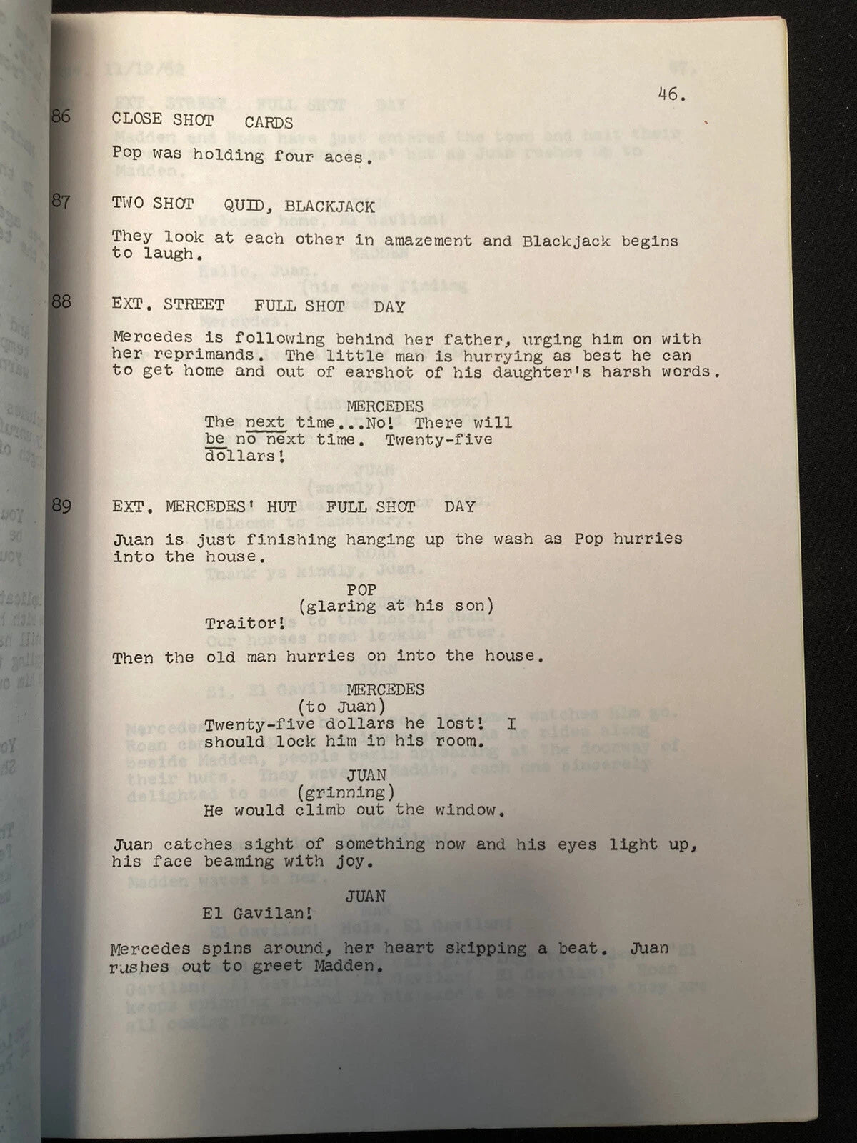 THE GUN HAWK / Jo Heims 1962 Screenplay, RORY CALHOUN & ROD CAMERON Western