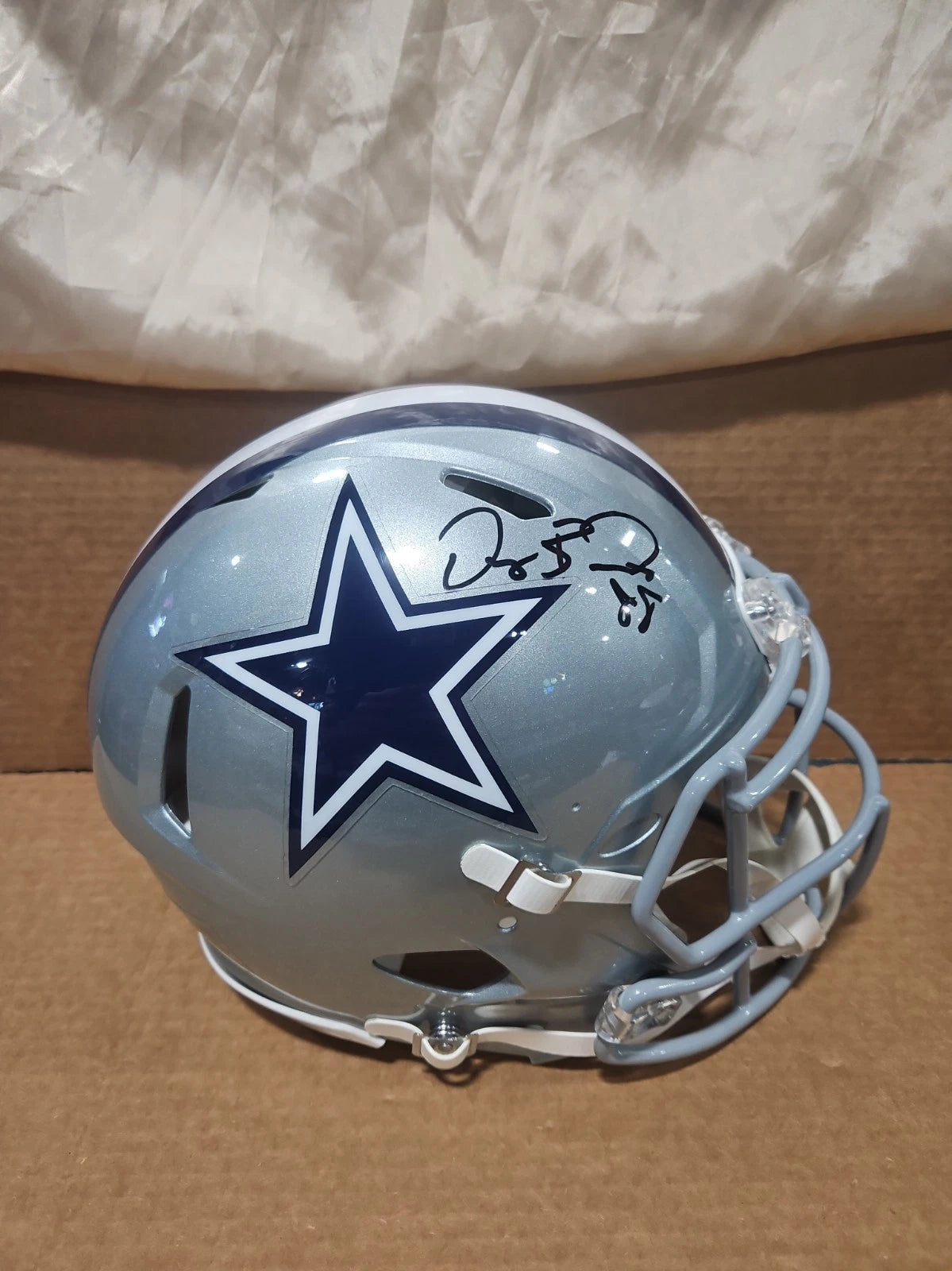 Dez Bryant Beckett Authentication Certification Verification Signed Helmet