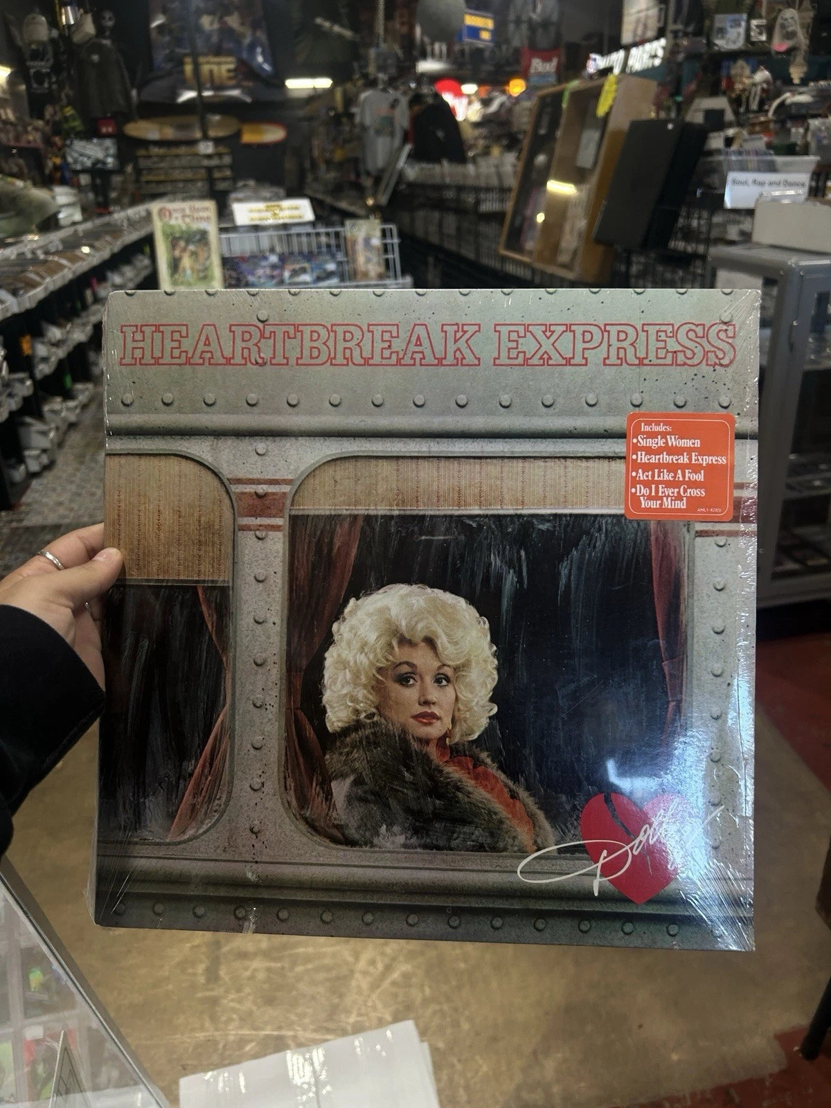 Dolly Parton Heartbreak Express Vinyl Record RCA AHL1-4289 New Sealed Hype