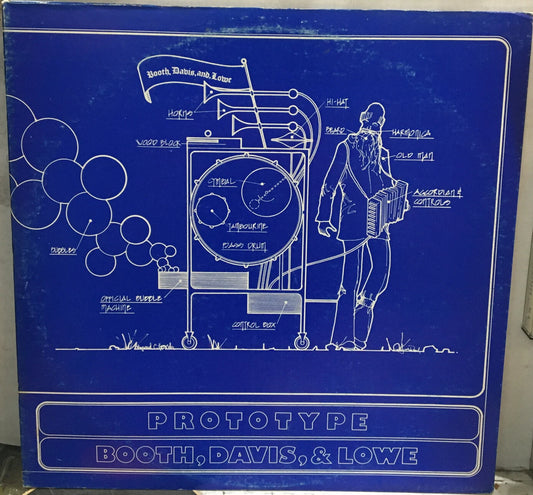 Booth,Davis, & Lowe Prototype Record TR001 w/Insert