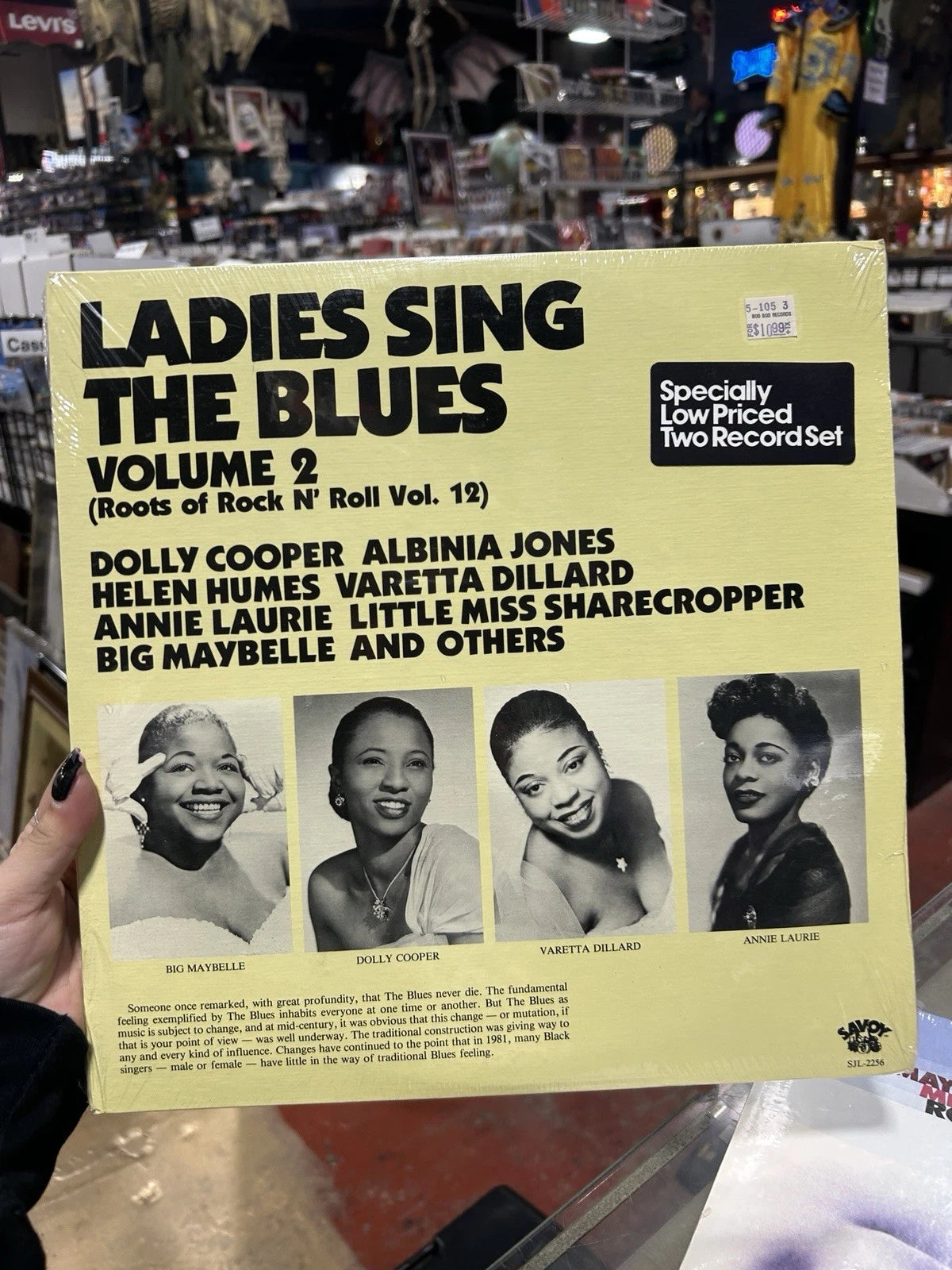 Ladies Sing The Blues Vol 2 Roots Of Rock N' Roll Vol 12 1981 2LP Savoy SJL 2256