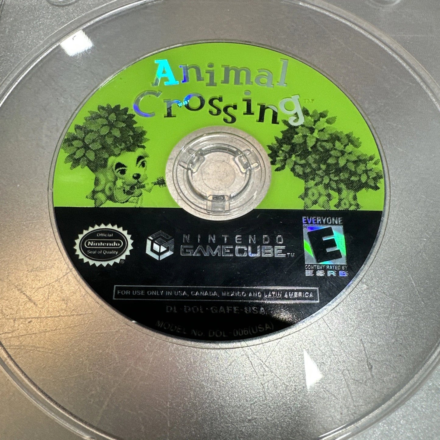 Animal Crossing (Nintendo GameCube, 2002) Disc Only Scratched Untested