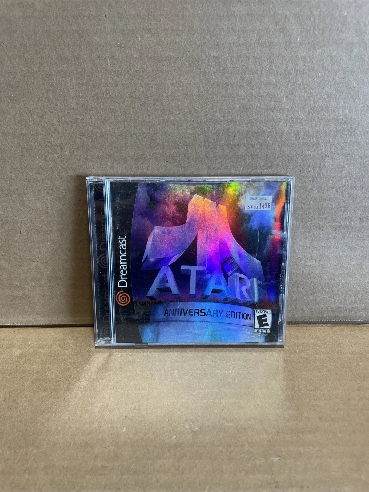 Atari Anniversary Edition Sega Dreamcast Complete Infogrames 2001 Tested Working