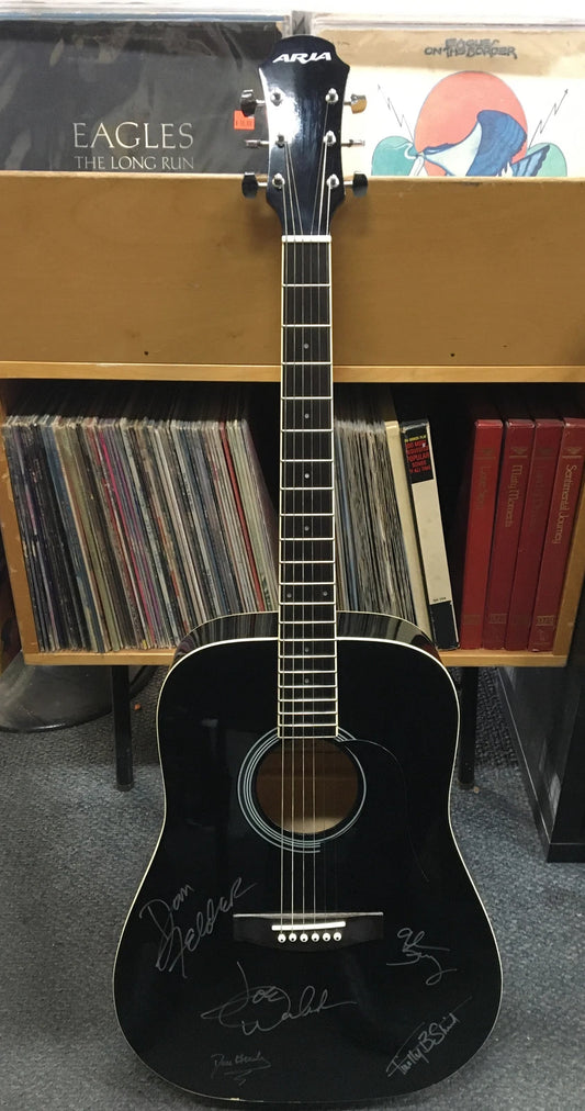 Eagles Autographed Acoustic Guitar