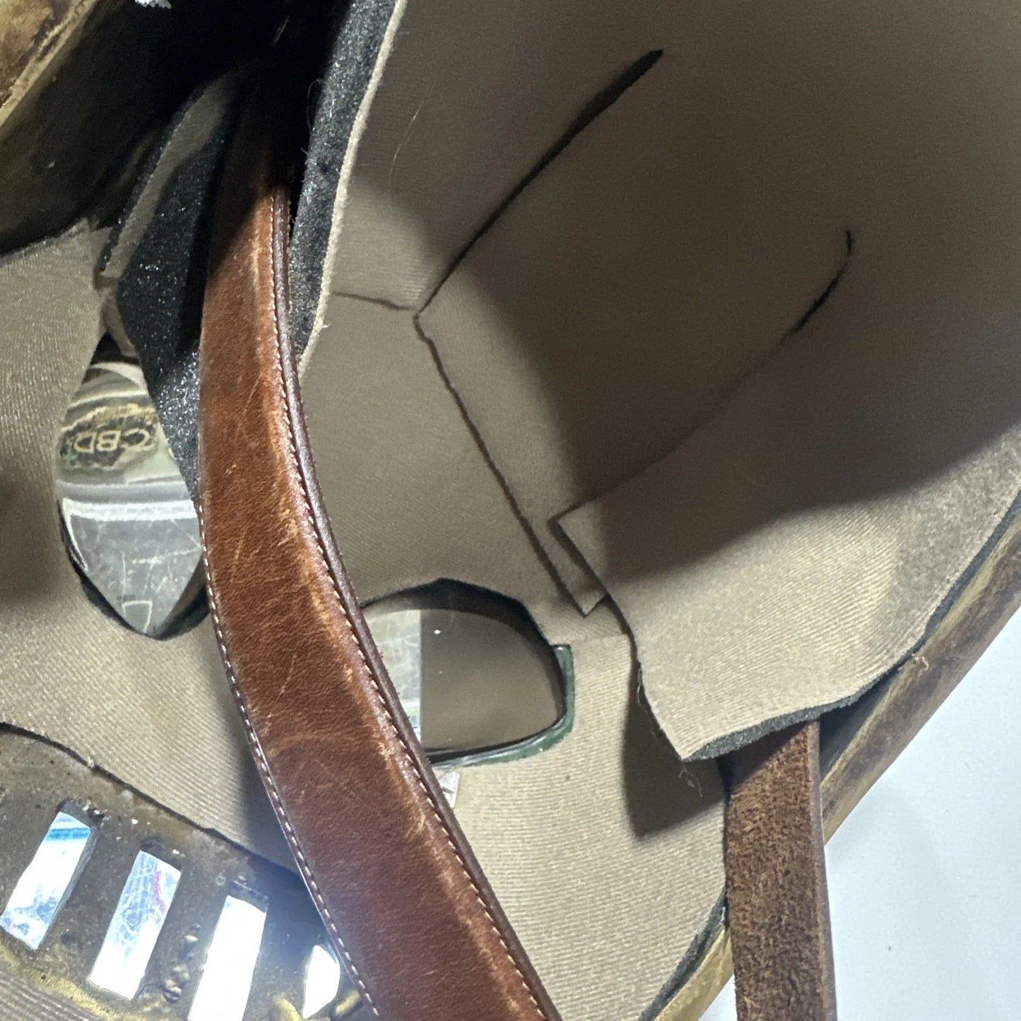 ROCKETEER HELMET CUSTOM MADE WITH DURABLE MATERIAL LEATHER STRAPS
