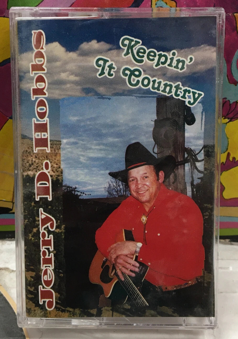Jerry D. Hobbs Keepin’ It Country Cassette