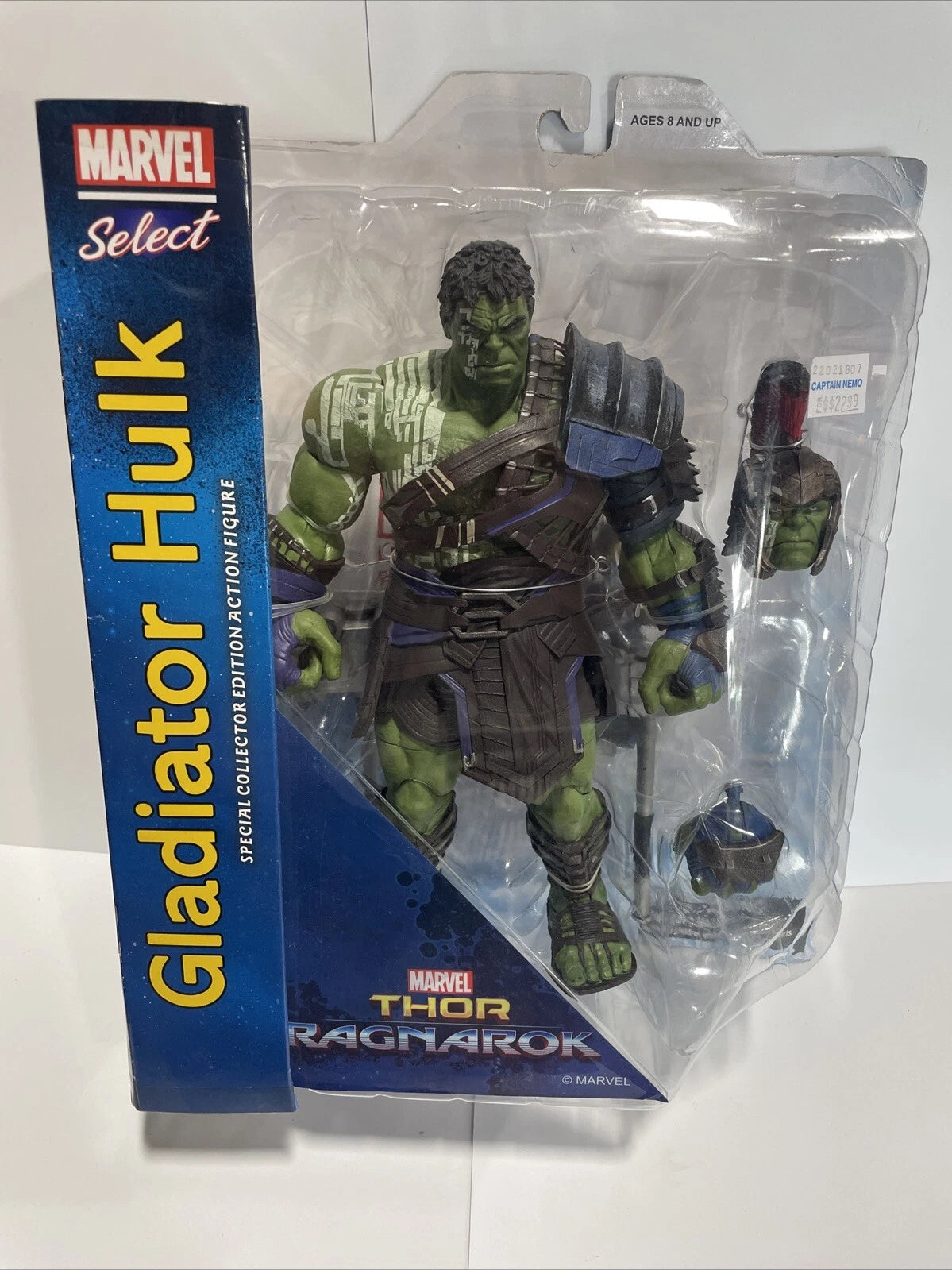 Marvel Select GLADIATOR HULK ACTION FIGURE (MOVIE VERSION) Thor Ragnarok NEW