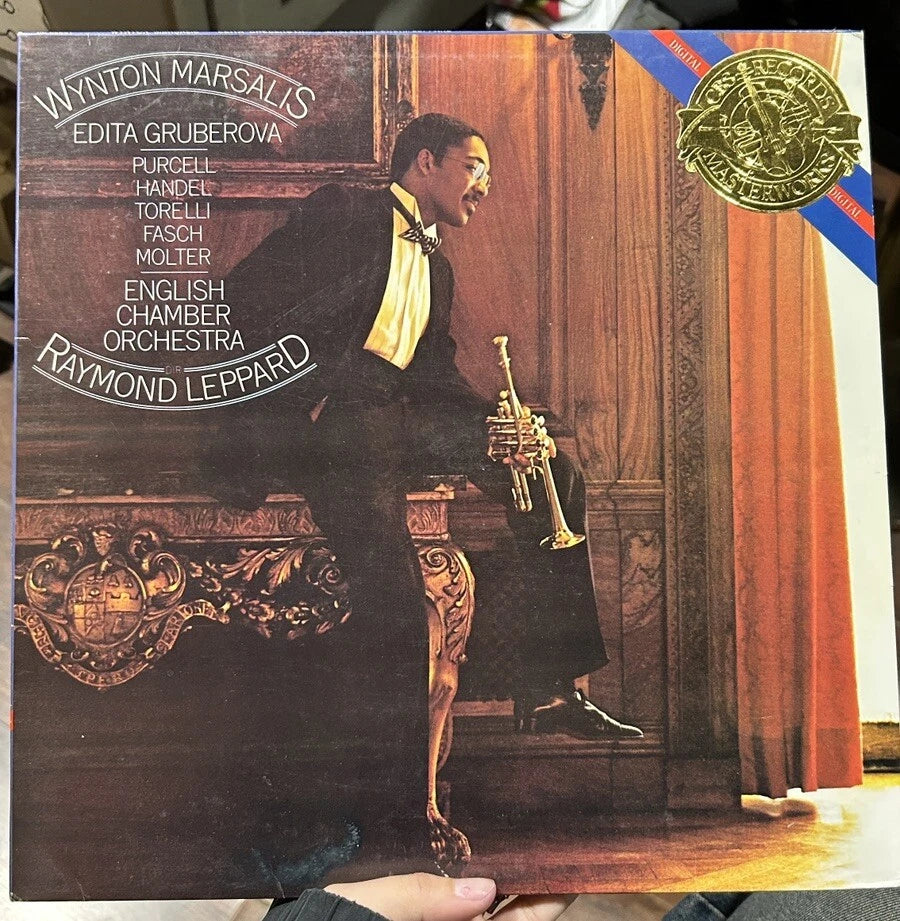 Wynton Marsalis Plays Handel, Purcell, Torelli, Fasch, Molter CBS LP Vinyl EX/NM