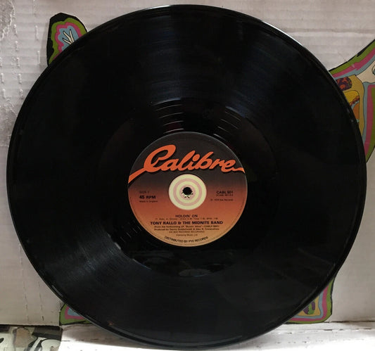 Tony Rallo & The Midnite Band Holdin’ On/Burnin’ Alive 12” UK Import Record
