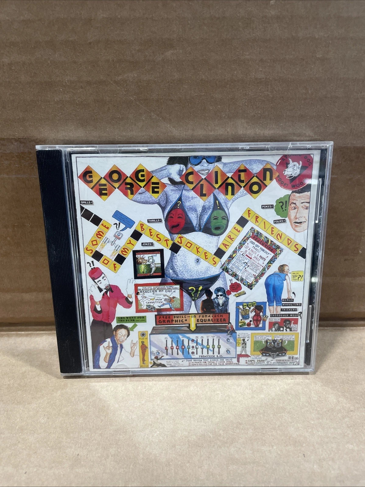 Some of My Best Jokes Are Friends by George Clinton (Funk) (CD, 1996 Capitol)