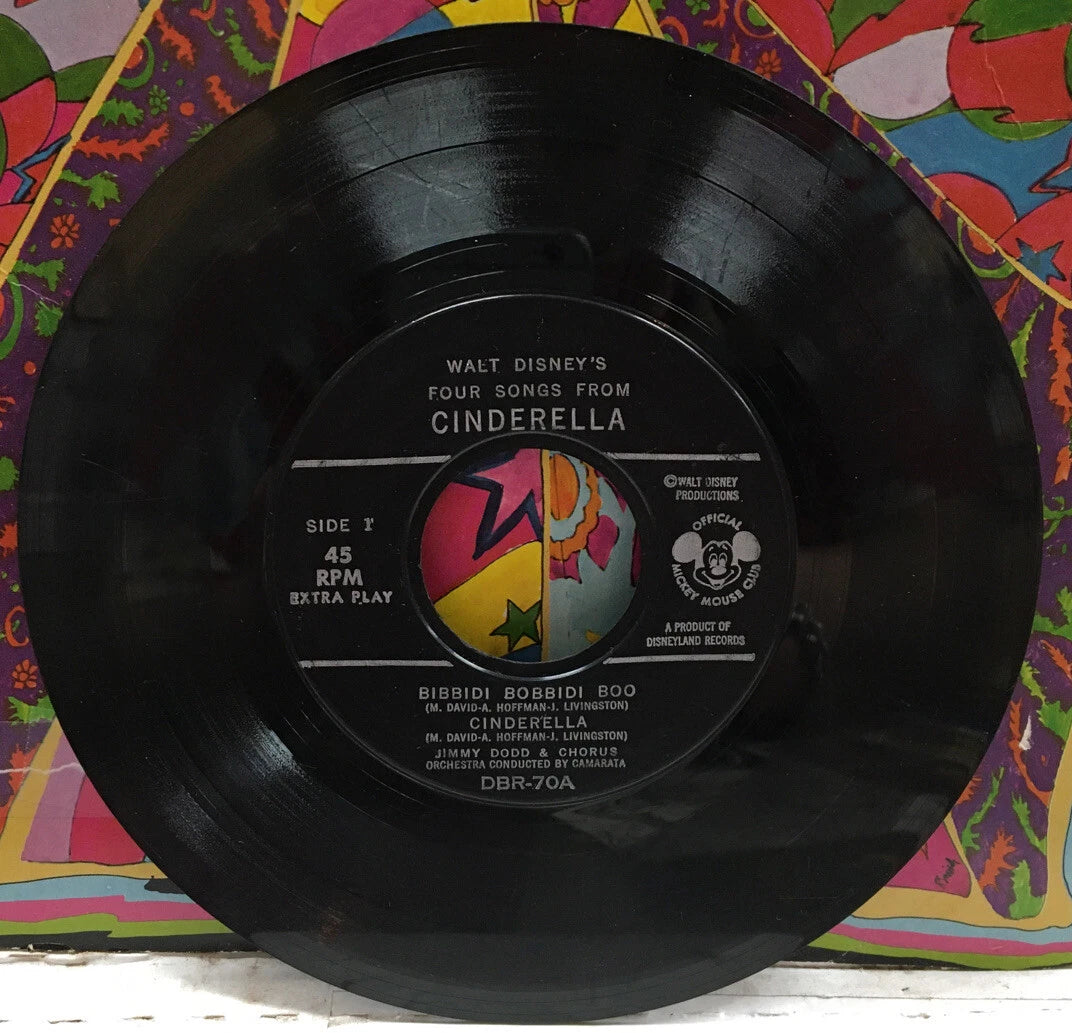 Four Songs From Walt Disney’s Cinderella 7” EP DBR-70
