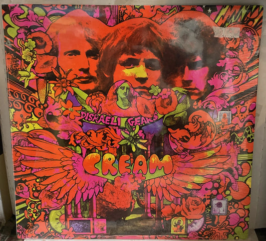 Cream Disraeli Gears UK Import 180g Sealed Reissue Record LR140