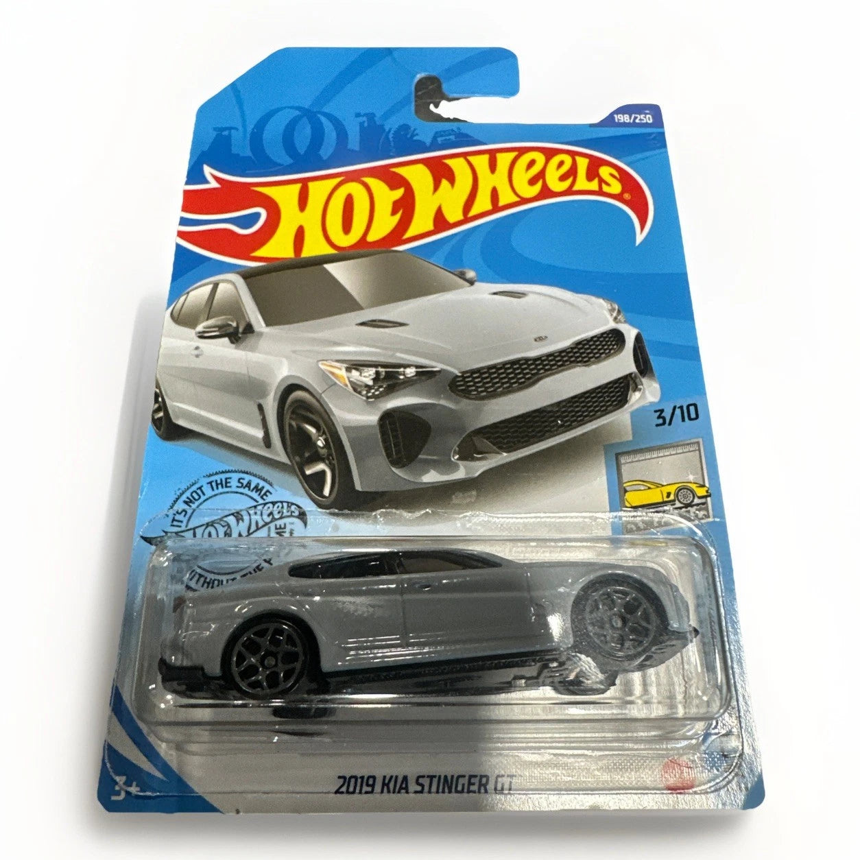 Hot Wheels Factory Fresh 3/10 2019 Kia Stinger GT 198/250 Gray