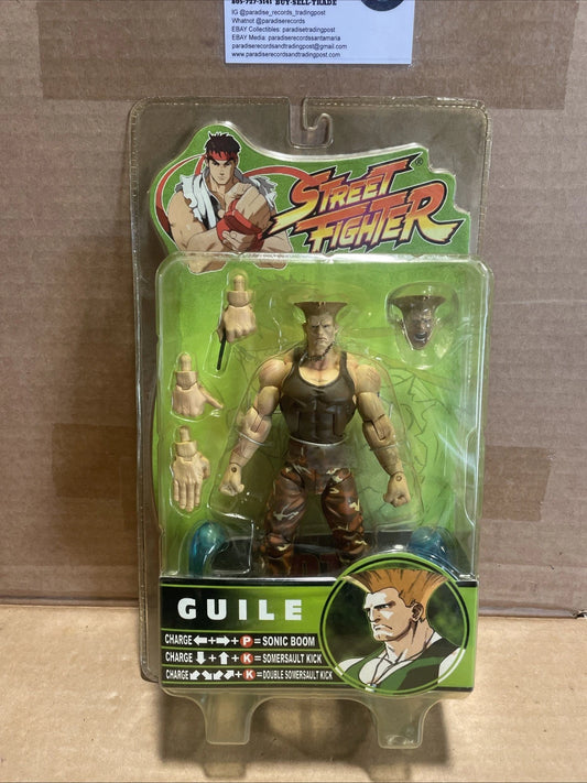 SOTA Toys Street Fighter GUILE Round 3 Action Figure Capcom