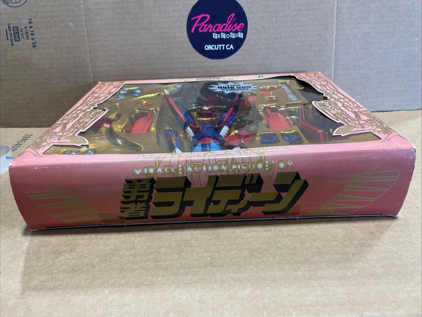Reideen The Brave Miracle Action Figure DX God Bird Medicom Sealed Rare Vintage
