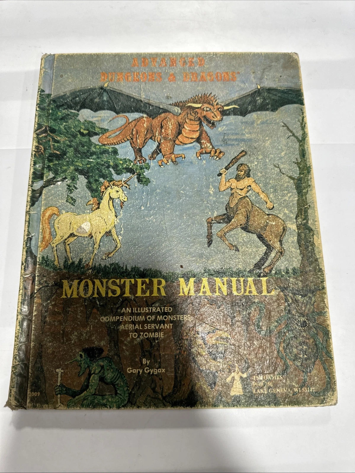 Advanced Dungeons & Dragons Monster Manual 3rd Edition 1978 TSR Gary Gygax