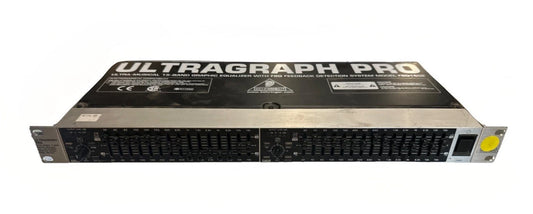 Behringer ULTRAGRAPH PRO FBQ1502 – 15-Band Graphic Equalizer Lights Up Untested