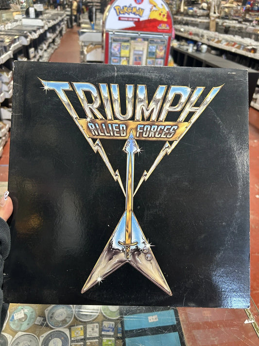 RL 1st Press Triumph Allied Forces 1981 RCA records AFL1-3902 vintage MASTERDISK