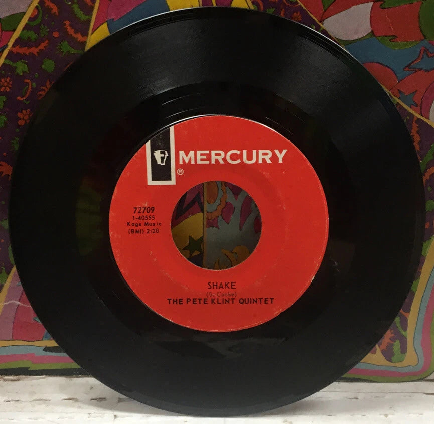 The Pete Klint Quintet Walkin’ Proud/Shake 7” Single 72709