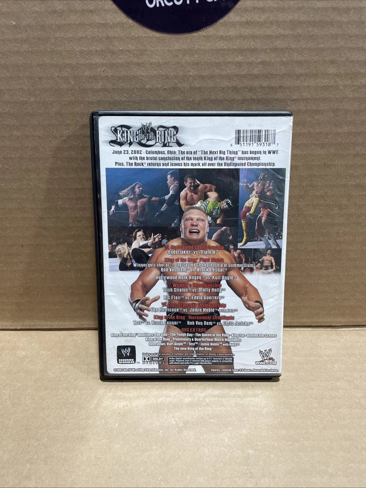 WWE - King of the Ring 2002 (DVD, 2002)