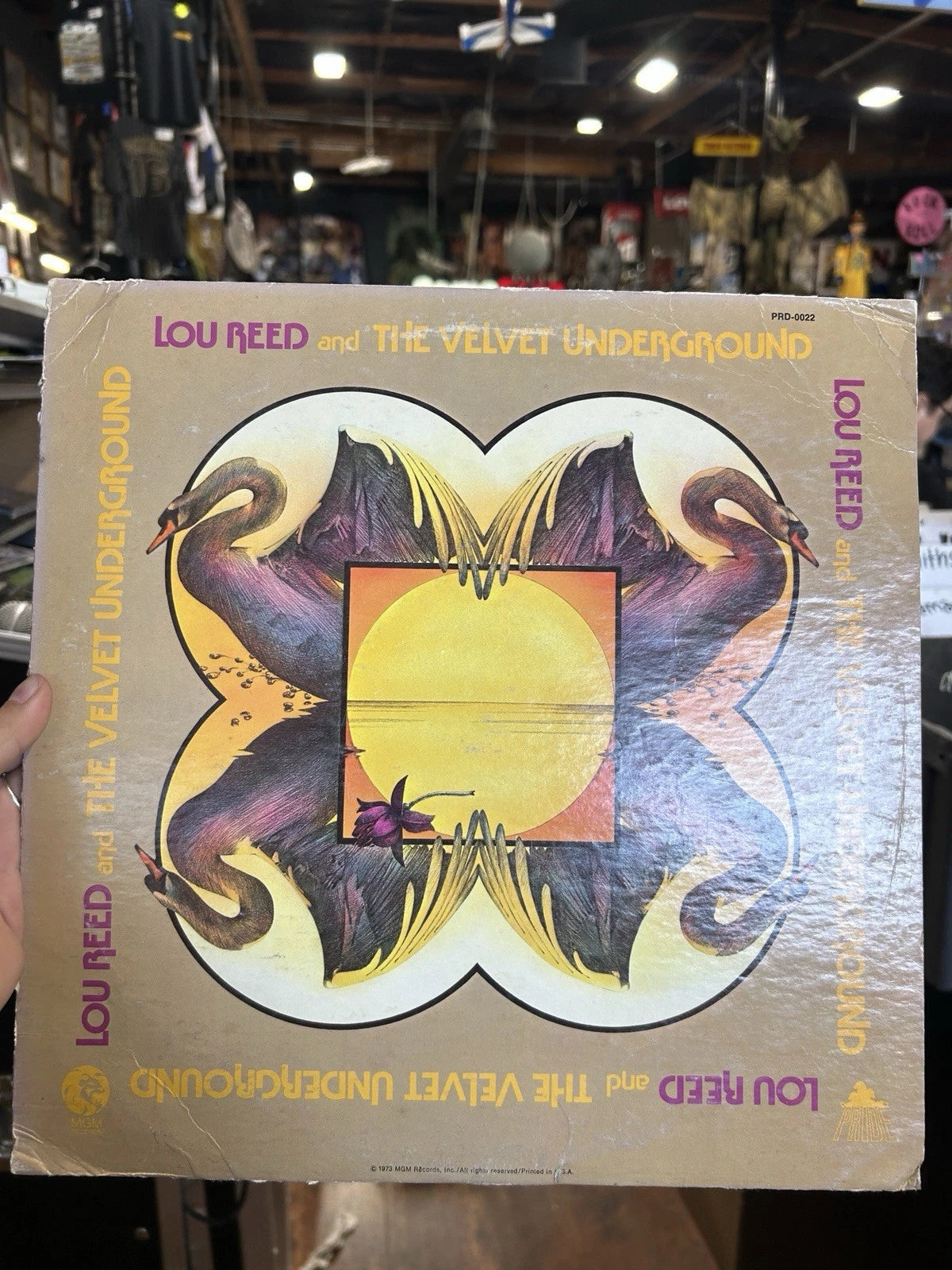 Lou Reed, and the Velvet Underground, Pride PRD 0022, VG cover, VG+ LP promo
