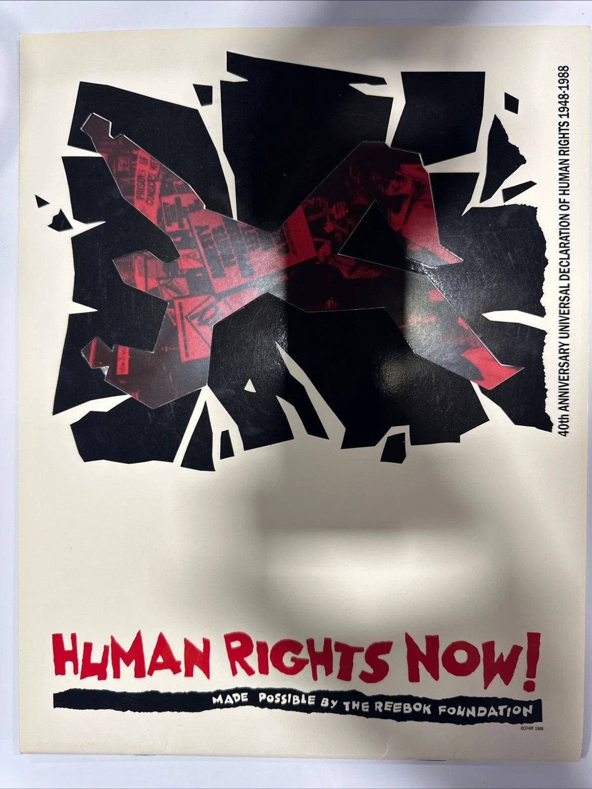 Human Rights Now Programme 1988 Springsteen Sting Peter Gabriel Tracy Chapman