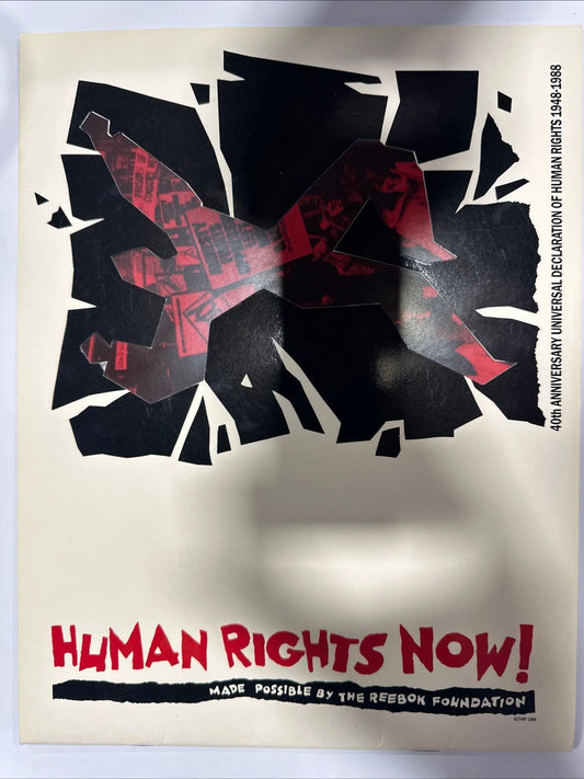 Human Rights Now Programme 1988 Springsteen Sting Peter Gabriel Tracy Chapman