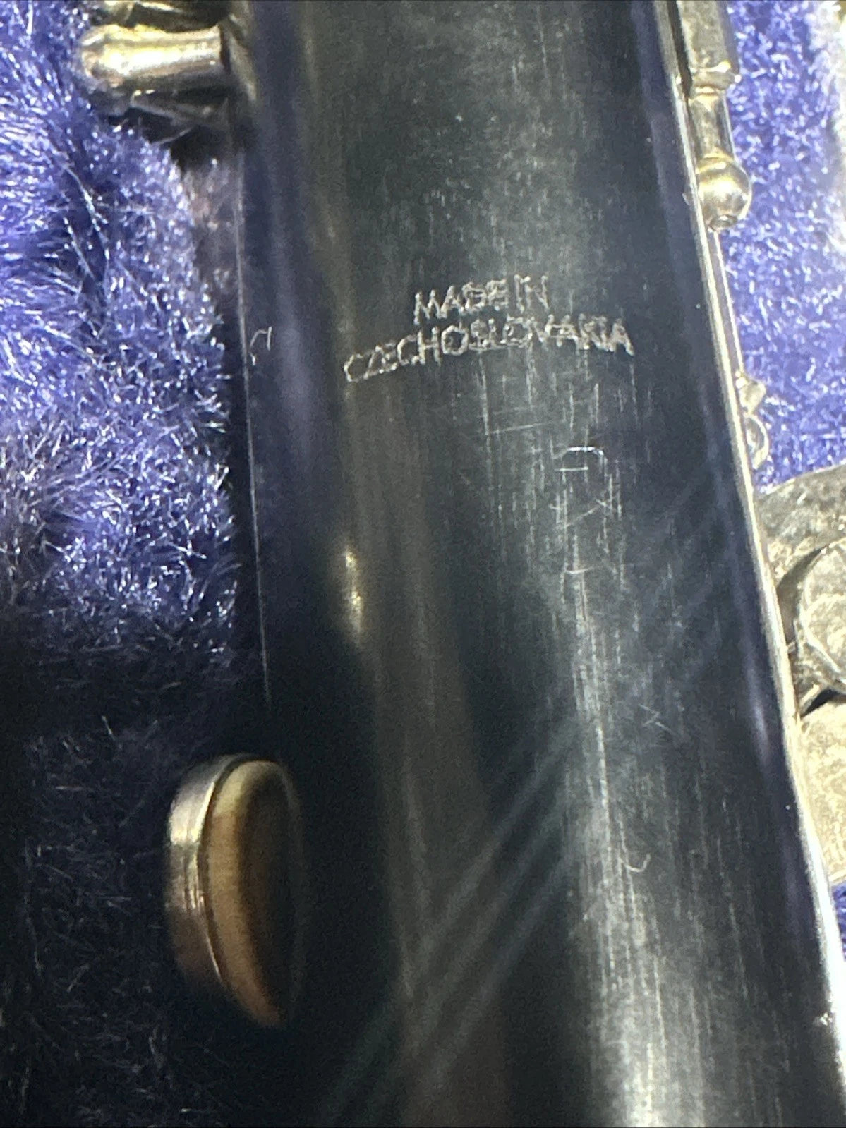 Vintage Meyer Wooden Bb Clarinet with Case
