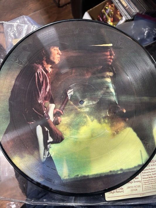 STEVIE RAY VAUGHAN Couldn’t Stand The Weather LP (Epic, 1984) Picture Disc