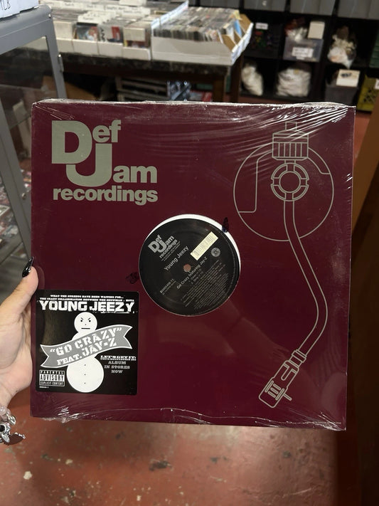 Def Jam Recordings Young Jeezy “Go Crazy” Ft Jay Z 12” Single LP