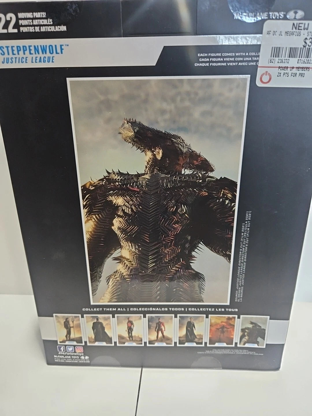 Zack Snyder Justice League (2021) DC Multiverse Steppenwolf Mega Action Figure