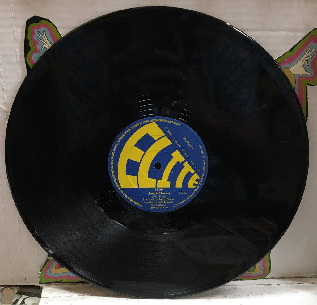 Stop I Can Feel It 12” UK Import Record Dazz3