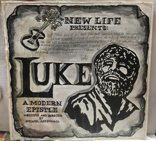 Luke A Modern Epistle Autographed Soundtrack Record w/Program ARH300
