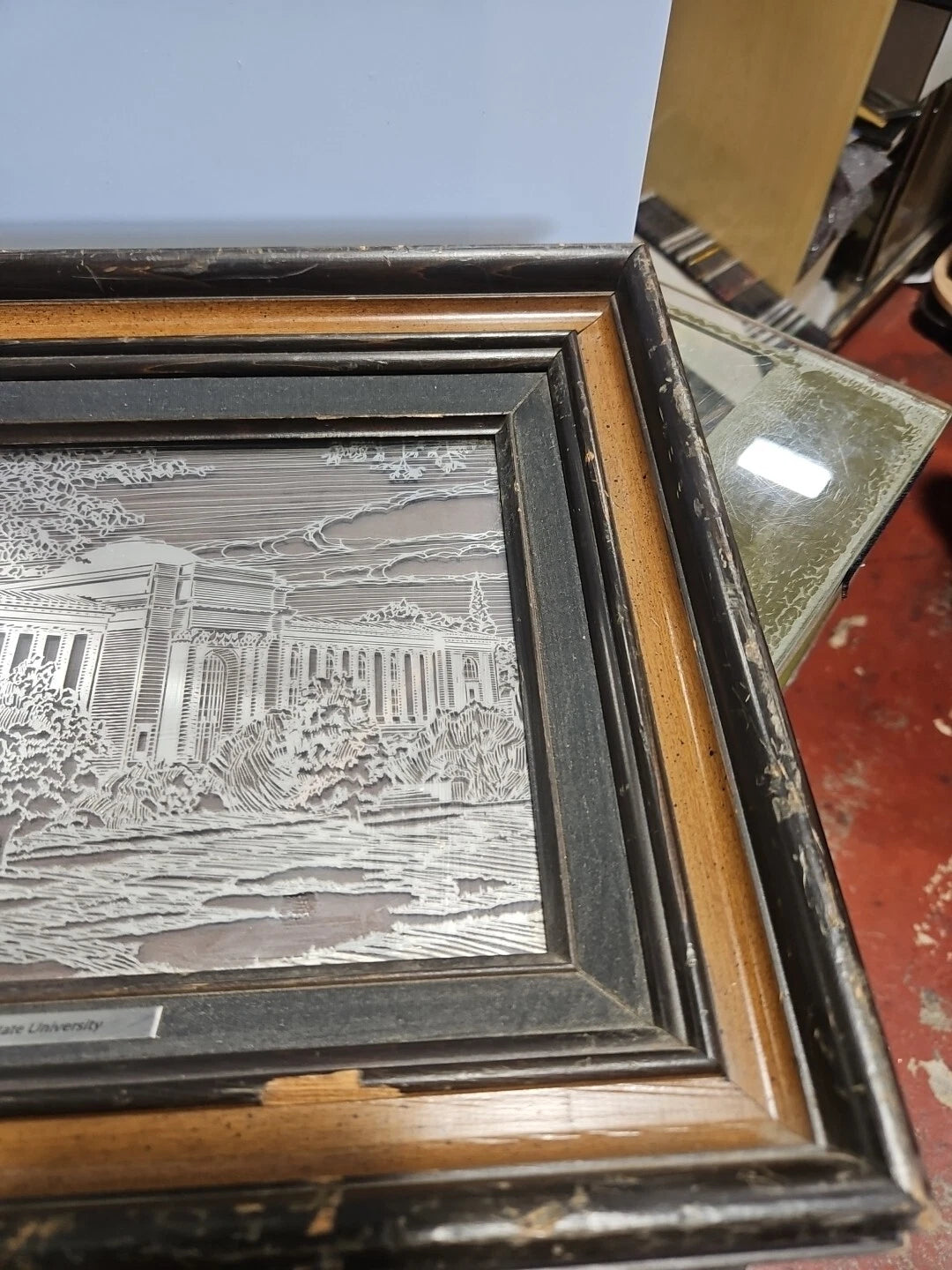 Sterling Silver Oregon State University SilverScene "Memorial Union Building"