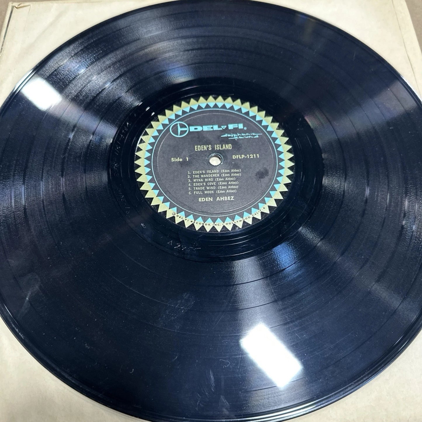 Edens Island, The Music Of An Enchanted Isle, Eden Ahbez 1960 Mono 1st Press