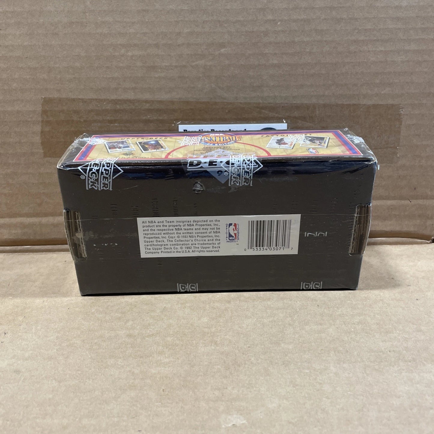1991-92 Upper Deck Basketball Complete Set Factory Sealed