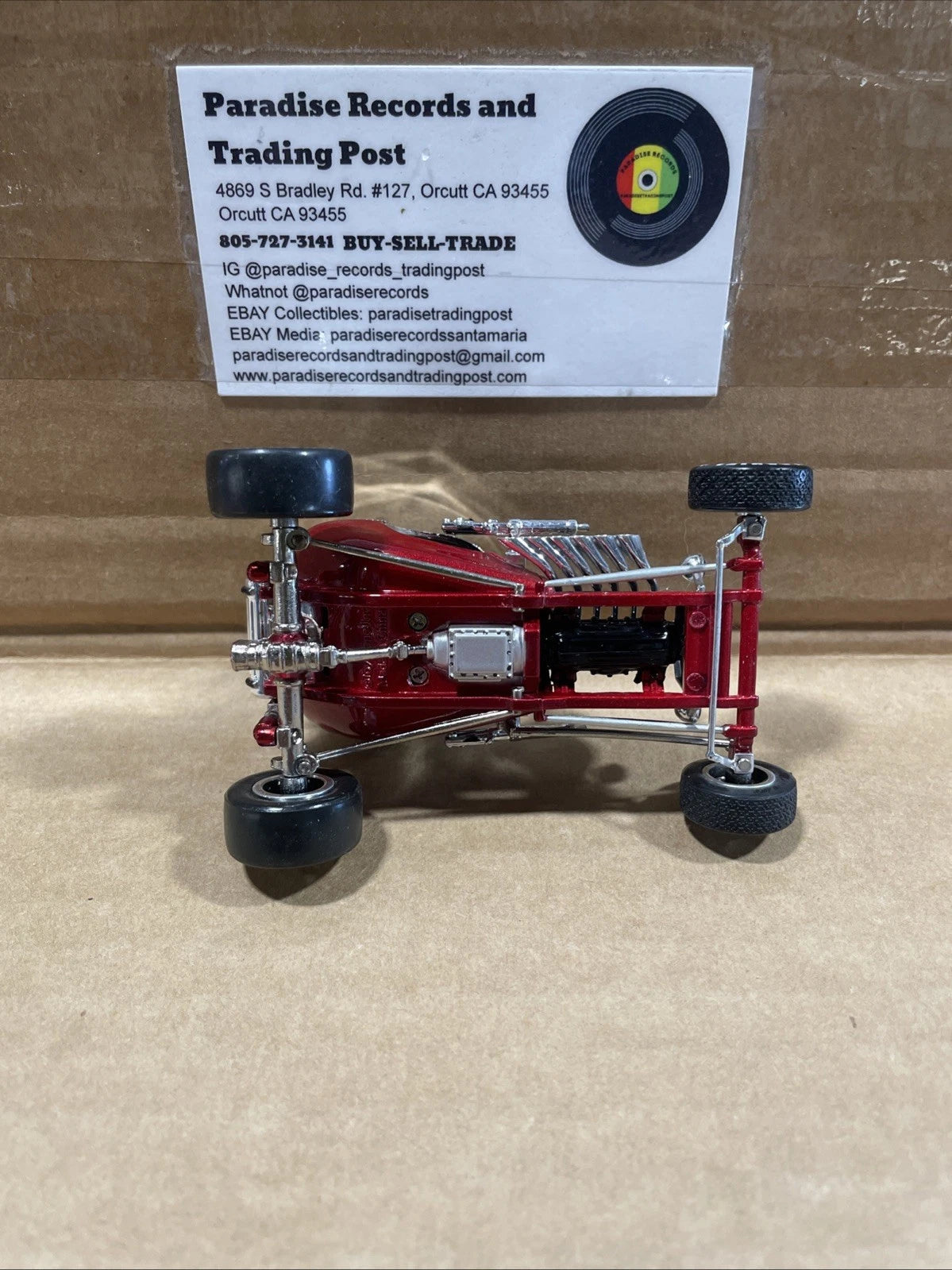 TOM DANIEL "RED BARON" By TOY ZONE 1:18 Scale Loose Car